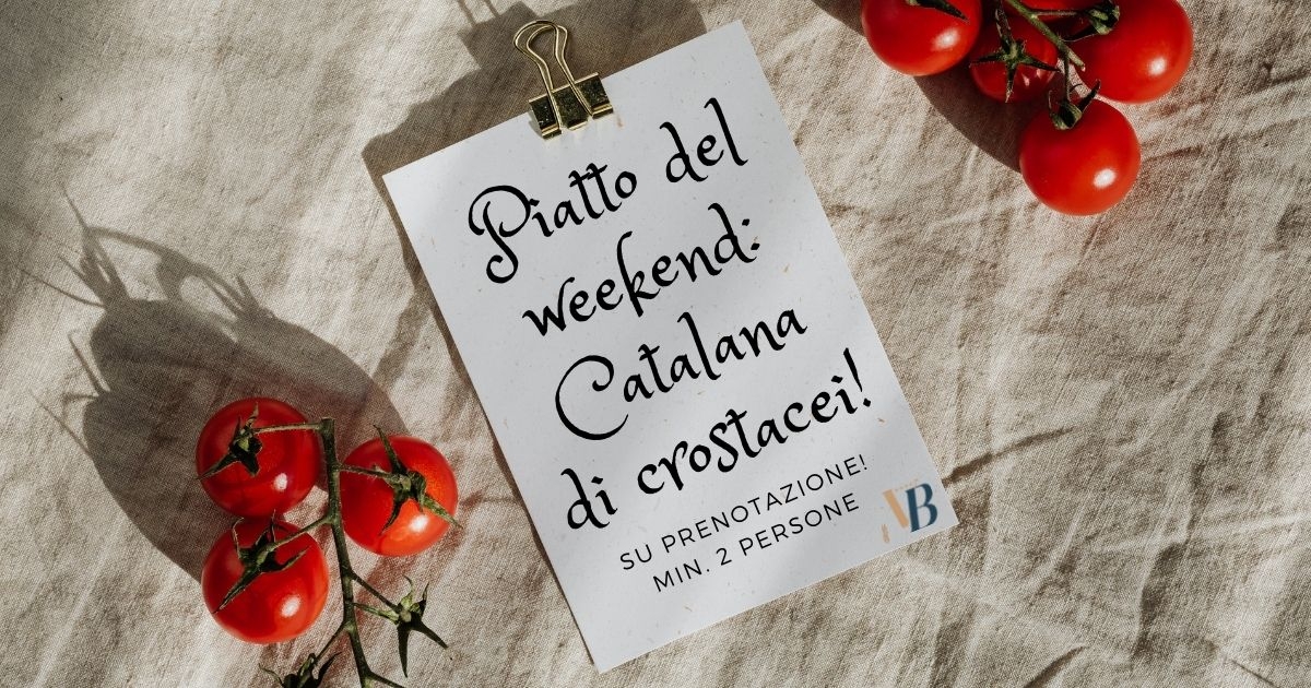 Piatto del weekend: Catalana di crostacei